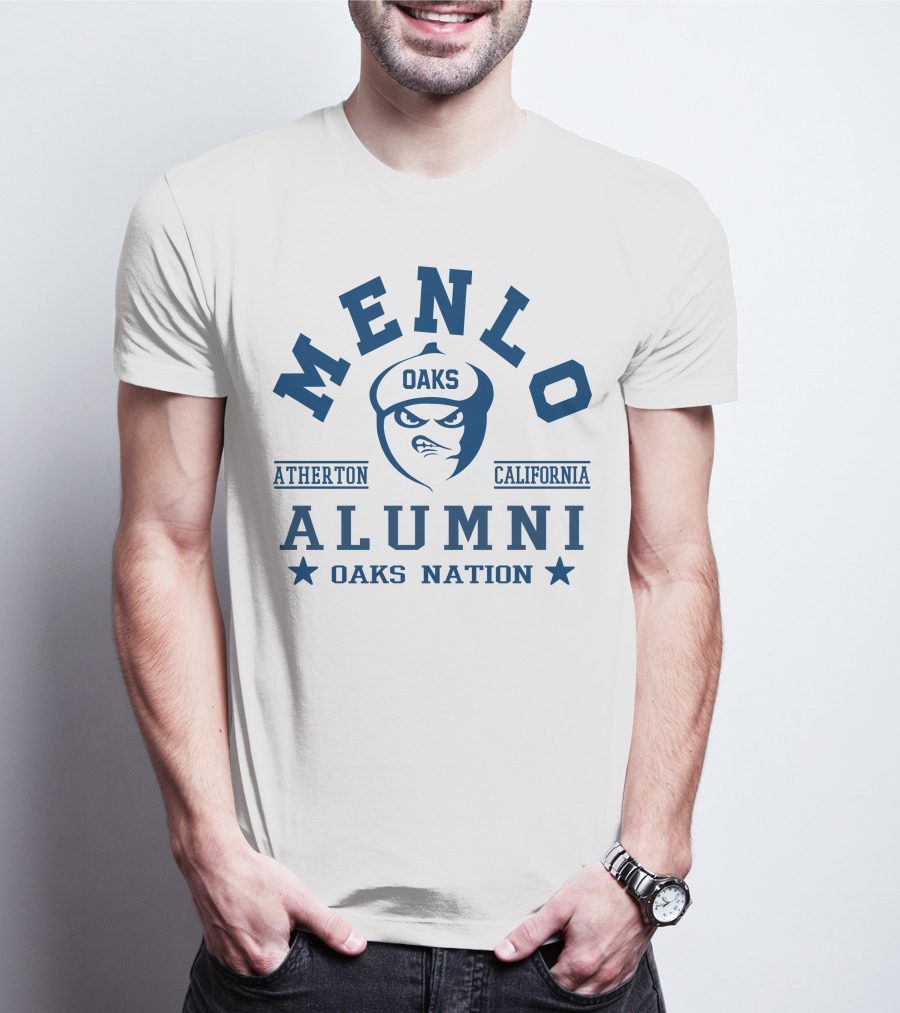 Menlo Oaks Alumni Atherton California Oaks Nation T-Shirt