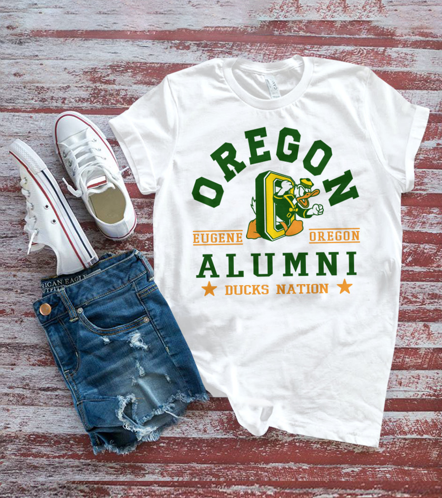 Oregon Alumni Eugene Ducks Nation T-Shirt