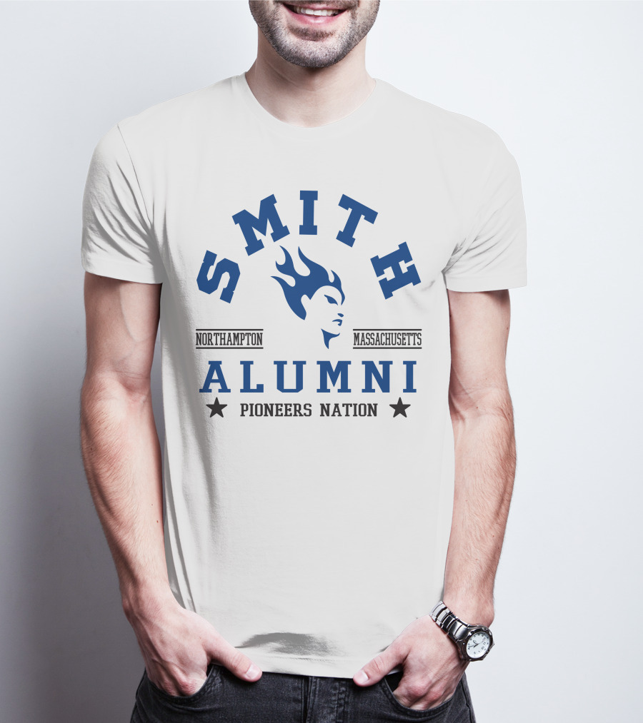 Smith College Alumni Northampton Massachusetts Pioneers Nation T-Shirt