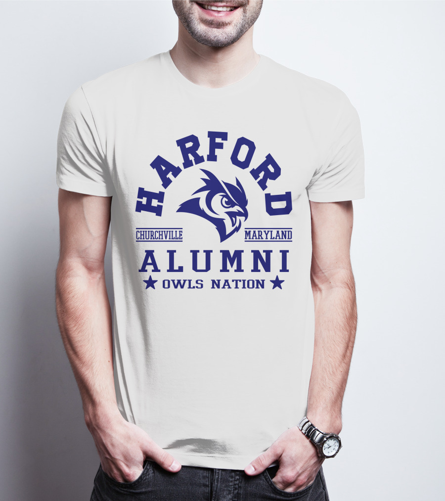 Harford Alumni Owls Nation Churchville Maryland T-Shirt