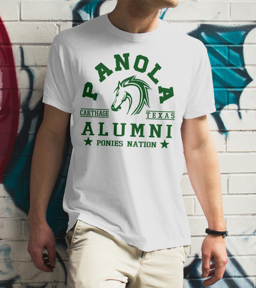 Panola Carthage Texas Alumni Ponies Nation T-Shirt