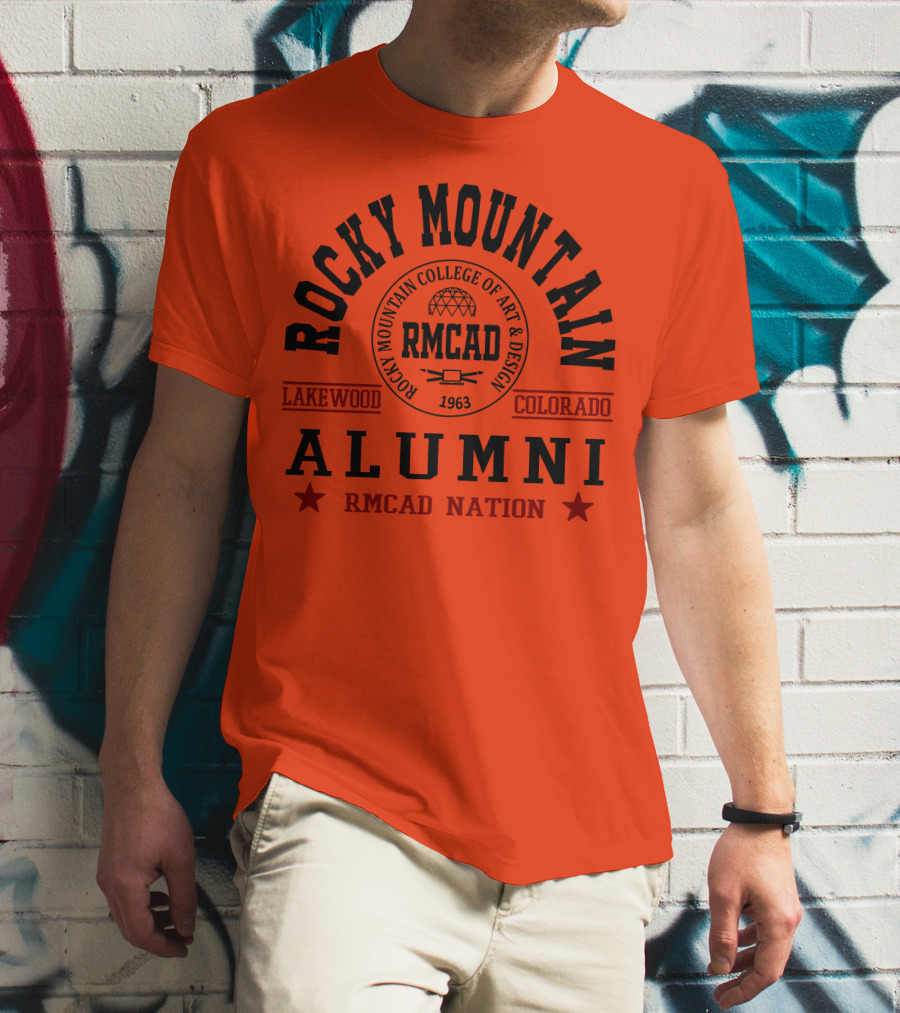 Rocky Mountain College Of Art And Design Alumni Lakewood Colorado RMCAD Nation T-Shirt