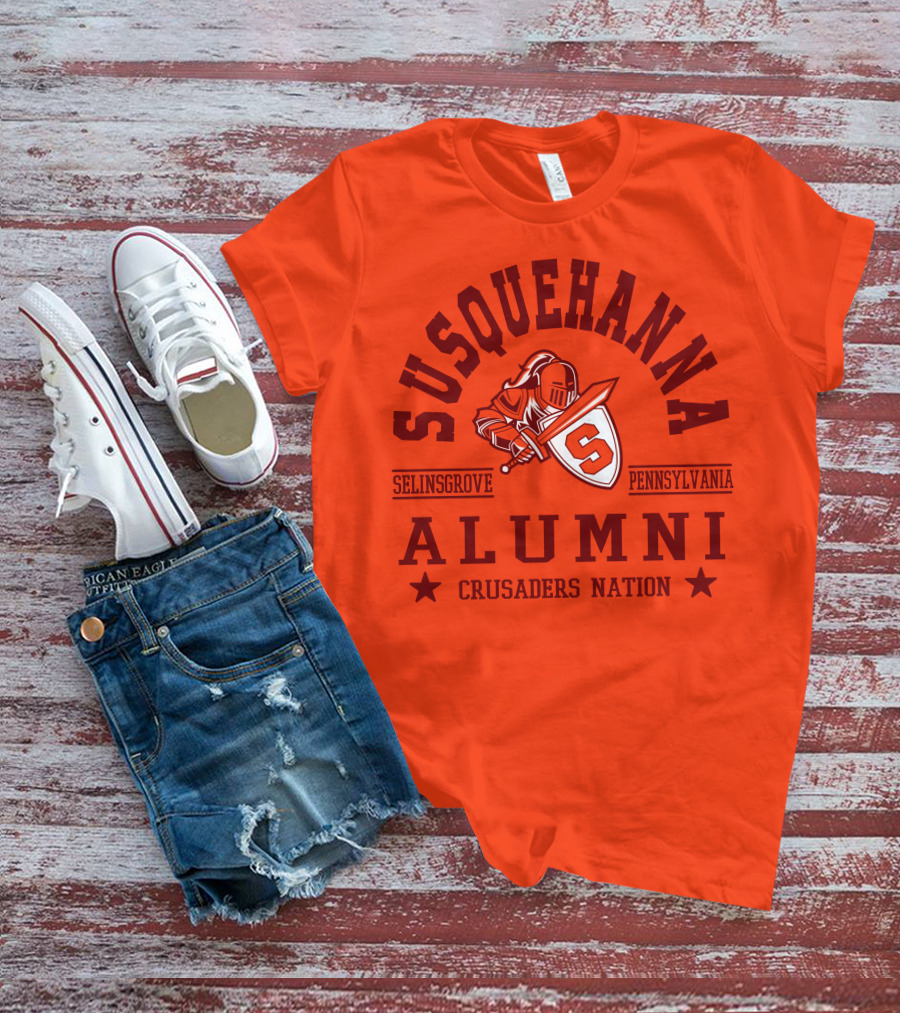 Susquehanna Alumni Crusaders Nation Selinsgrove Pennsylvania T-Shirt