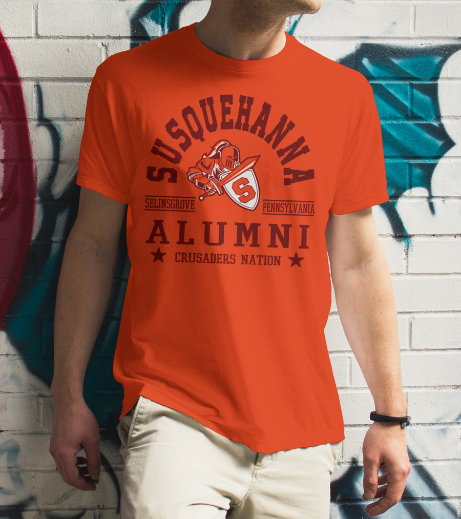 Susquehanna Alumni Crusaders Nation Selinsgrove Pennsylvania T-Shirt