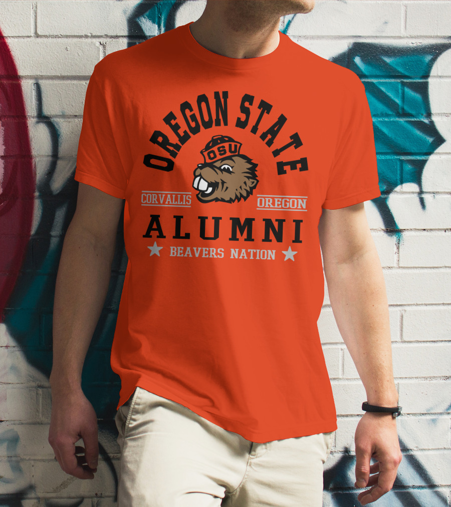 Oregon State Alumni Beavers Nation Corvallis OSU T-Shirt