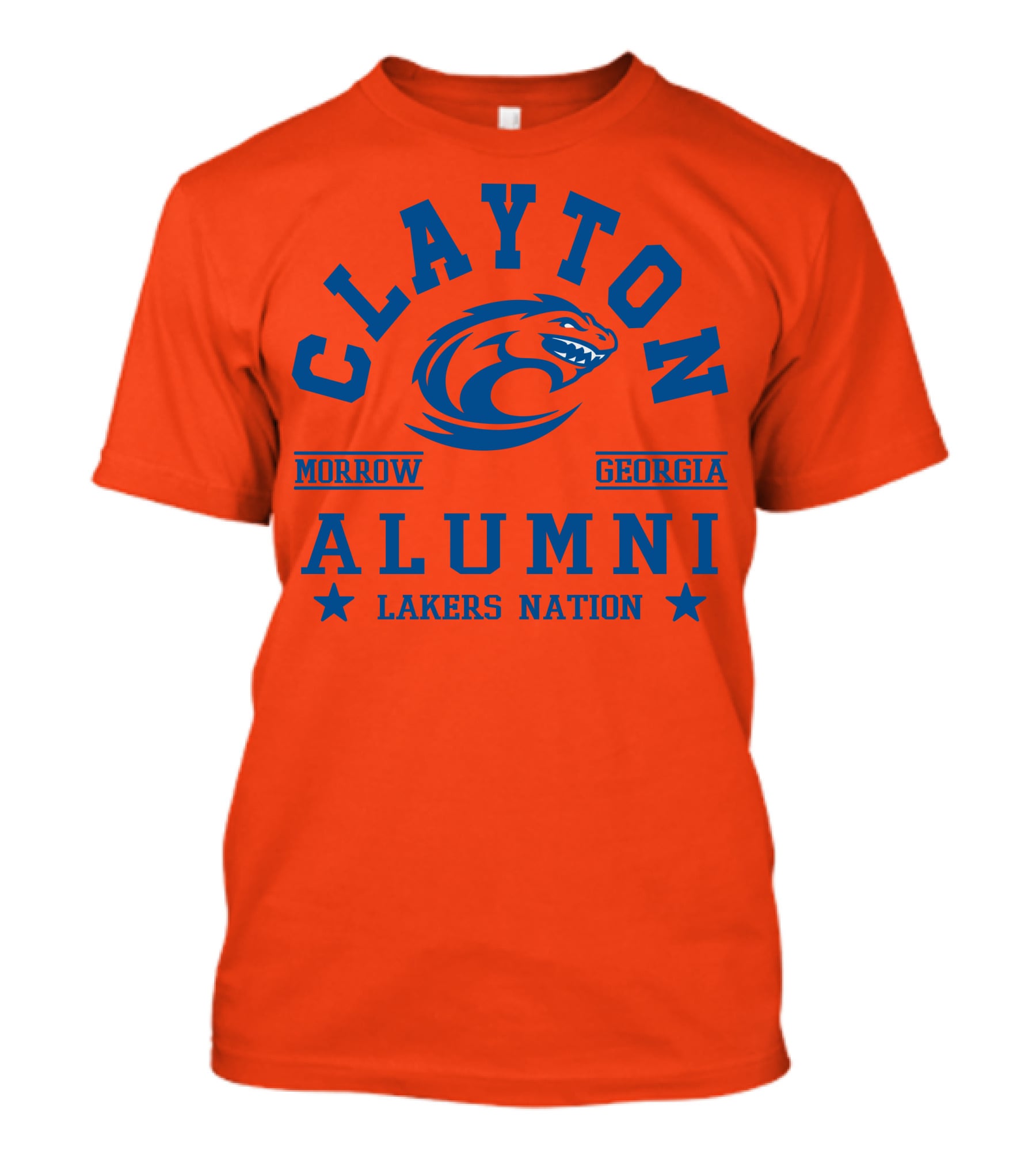 Clayton Morrow Georgia Alumni Lakers Nation T-Shirt