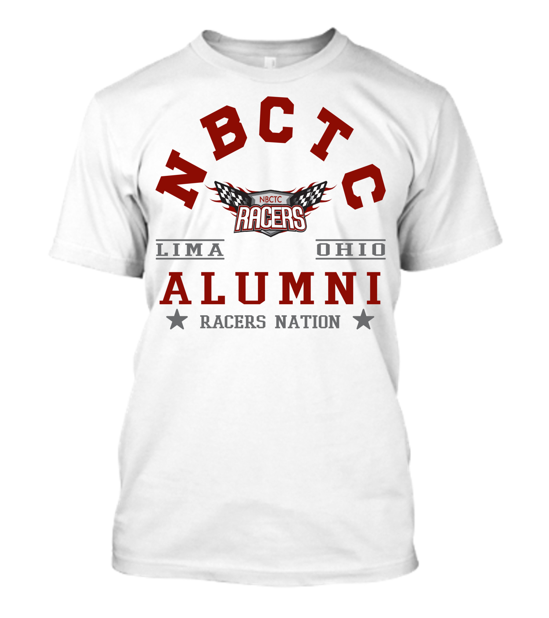 NBCTC Racers Alumni Lima Ohio Racers Nation T-Shirt