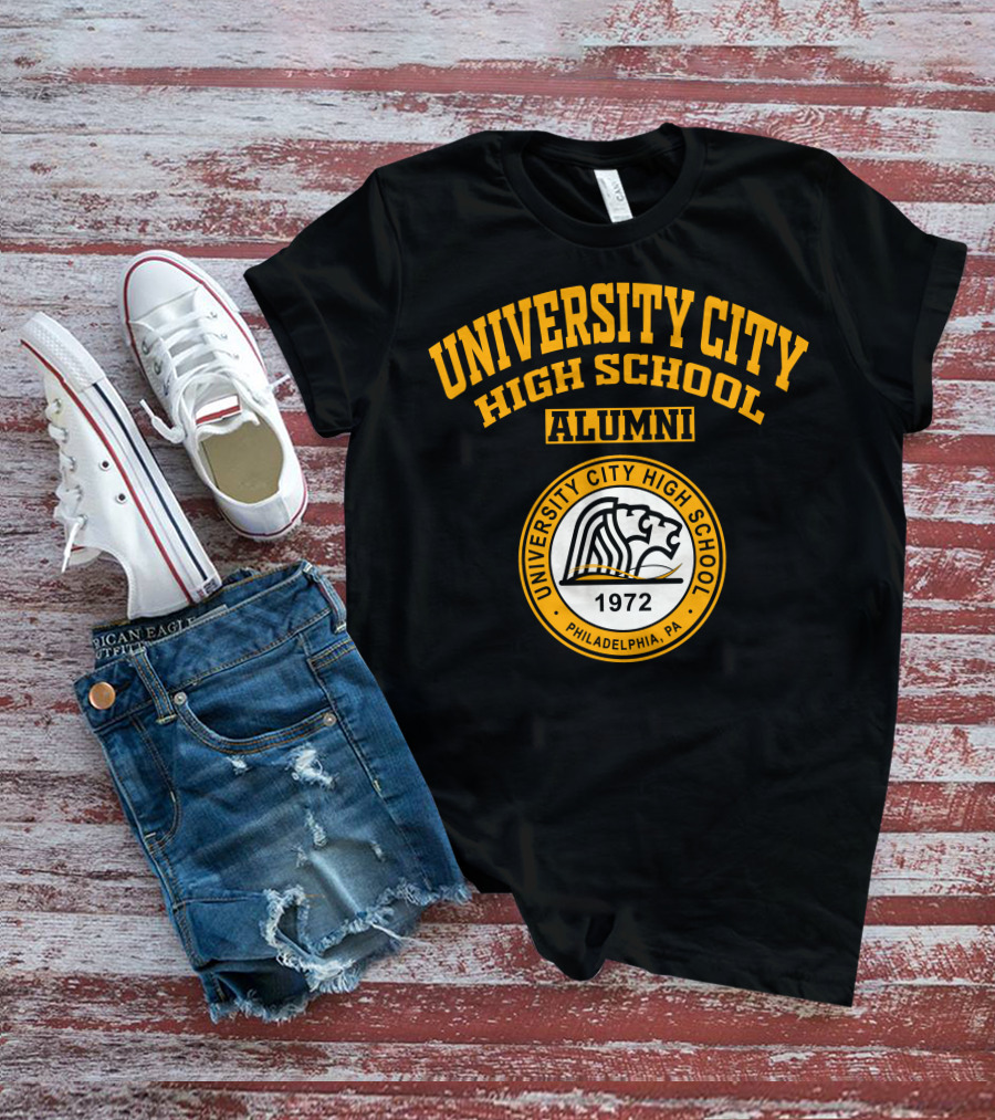 UNIVERSITY CITY HIGH SCHOOL ALUMNI 1972 PHILADELPHIA PA T-Shirt