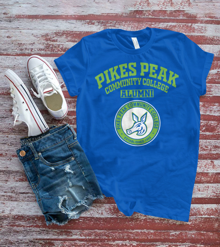 Pikes Peak Community College Alumni Established 1968 T-Shirt