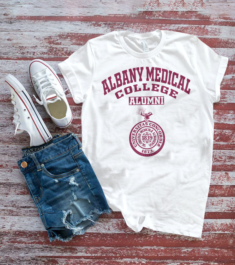 Albany Medical College Alumni Universitas Concordiae 1839 1873 T-Shirt