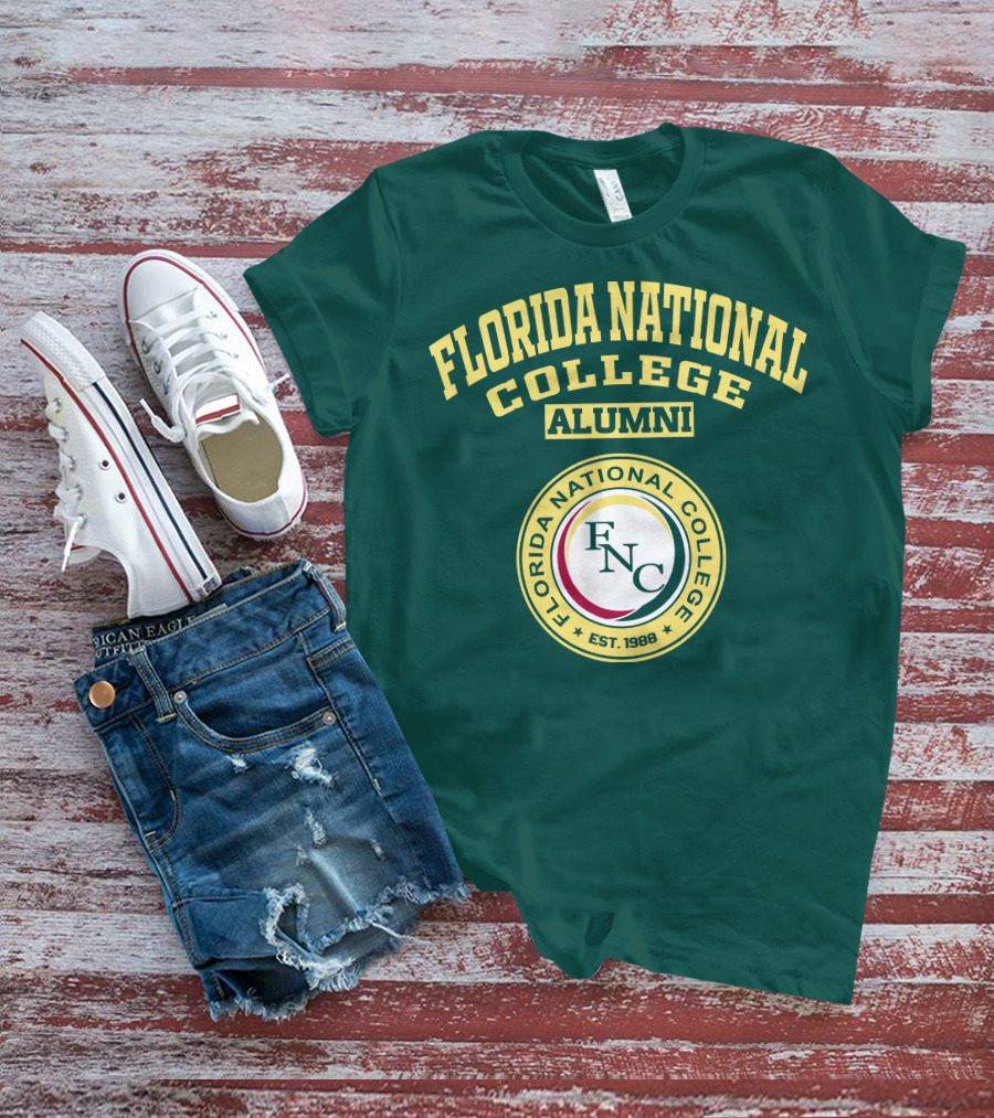 Florida National College Alumni FNC Est. 1988 T-Shirt