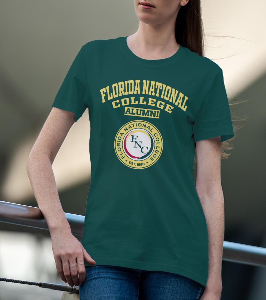 Florida National College Alumni FNC Est. 1988 T-Shirt
