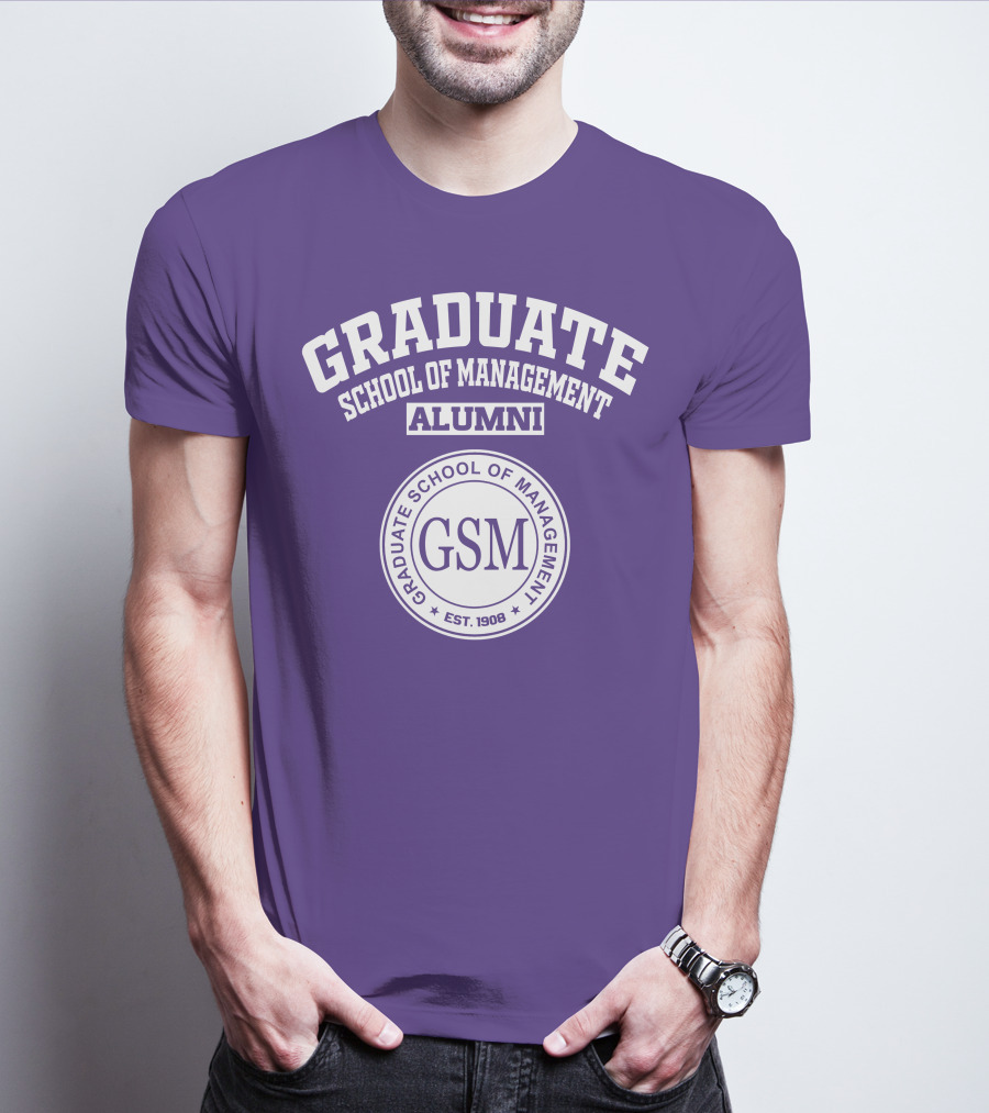 Graduate School Of Management Alumni GSM Est. 1908 T-Shirt