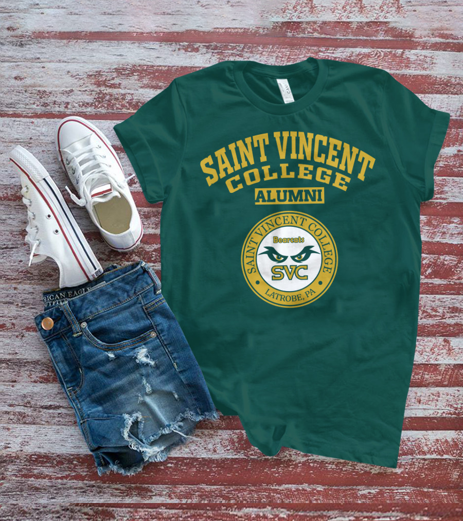 Saint Vincent College Alumni Bearcats SVC Latrobe PA T-Shirt