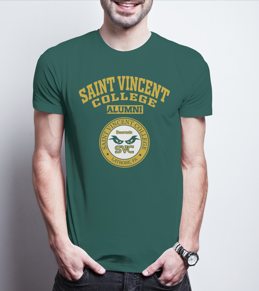 Saint Vincent College Alumni Bearcats SVC Latrobe PA T-Shirt