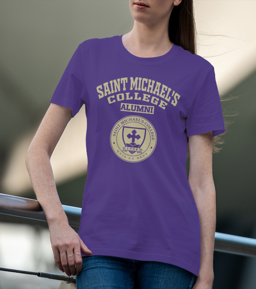 Saint Michael's College Alumni 1904 Quis Ut Deus T-Shirt