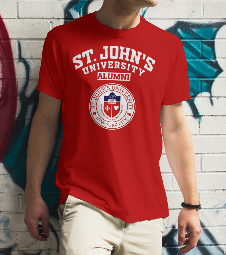 St. John's University Alumni New York City 1870 Ecce Agnus T-Shirt