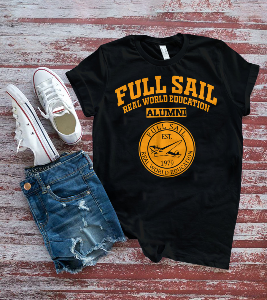 Full Sail Real World Education Alumni Est. 1979 T-Shirt