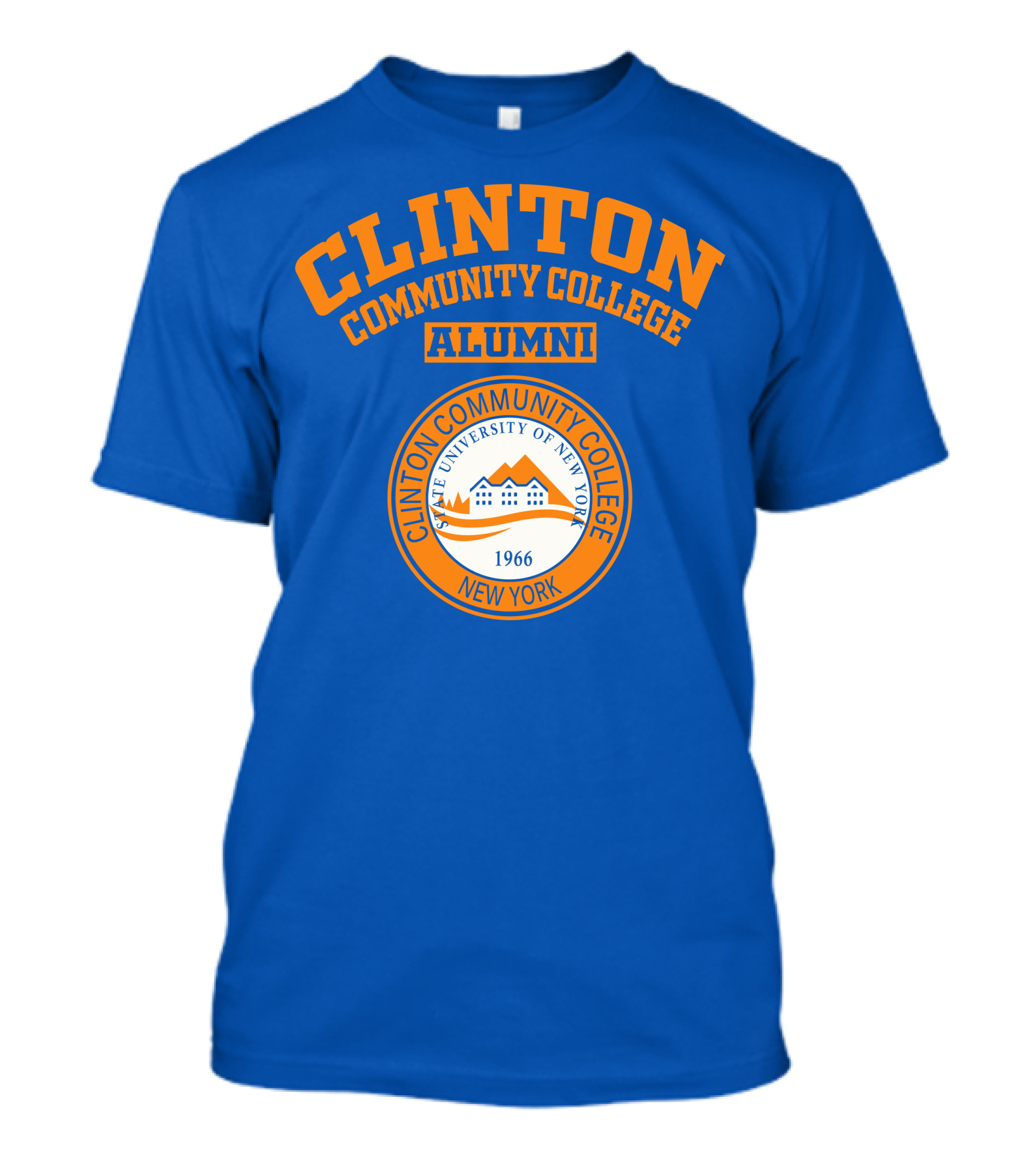 Clinton Community College Alumni State University Of New York 1966 T-Shirt