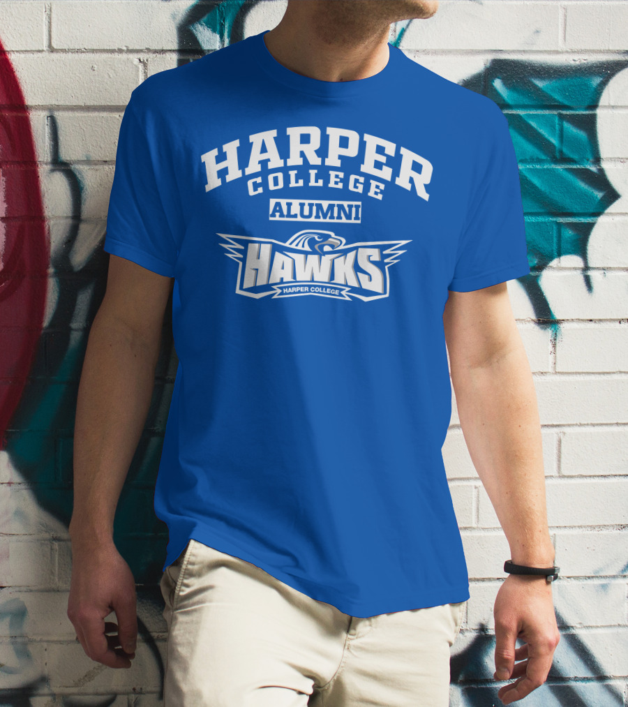 Harper College Alumni Hawks Harper College T-Shirt