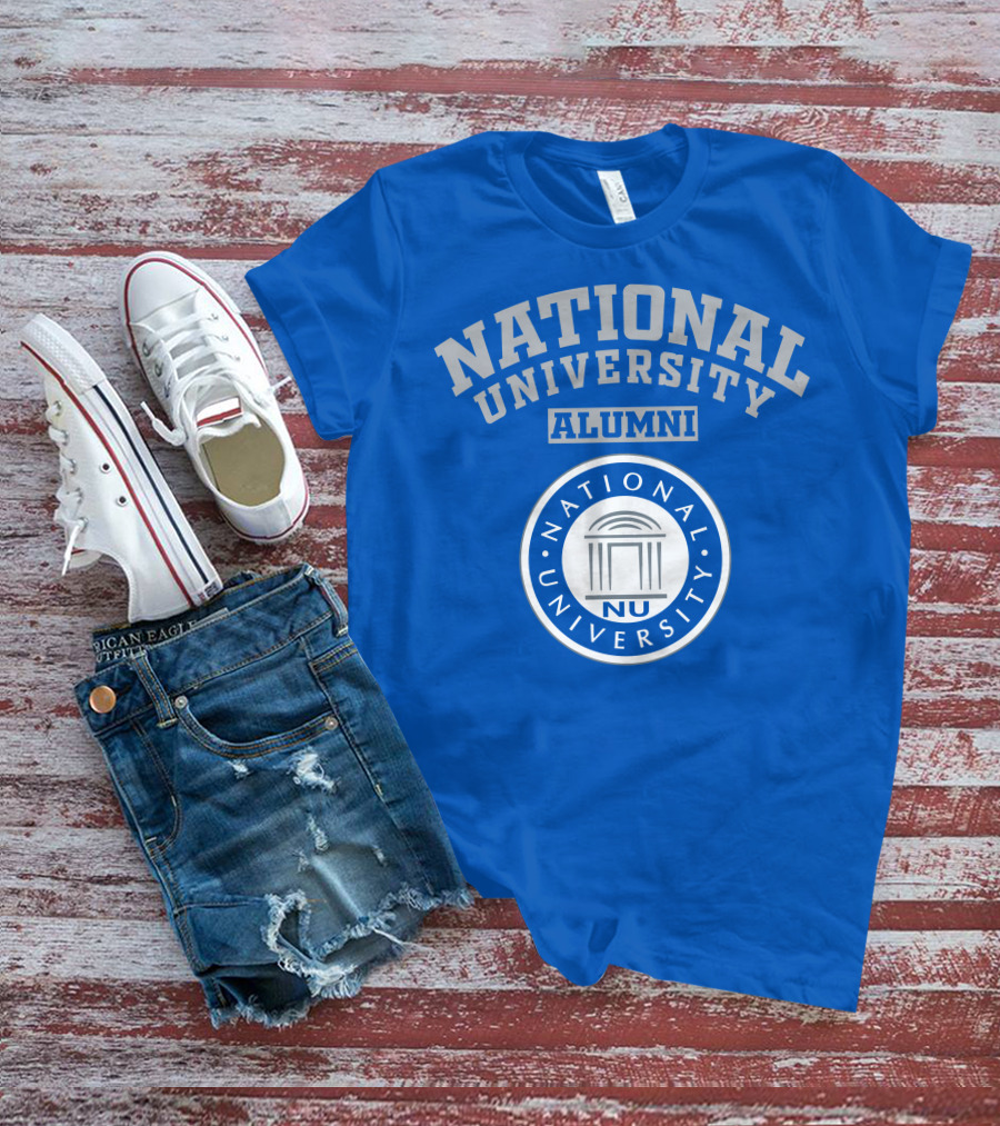 National University Alumni Seal NU T-Shirt