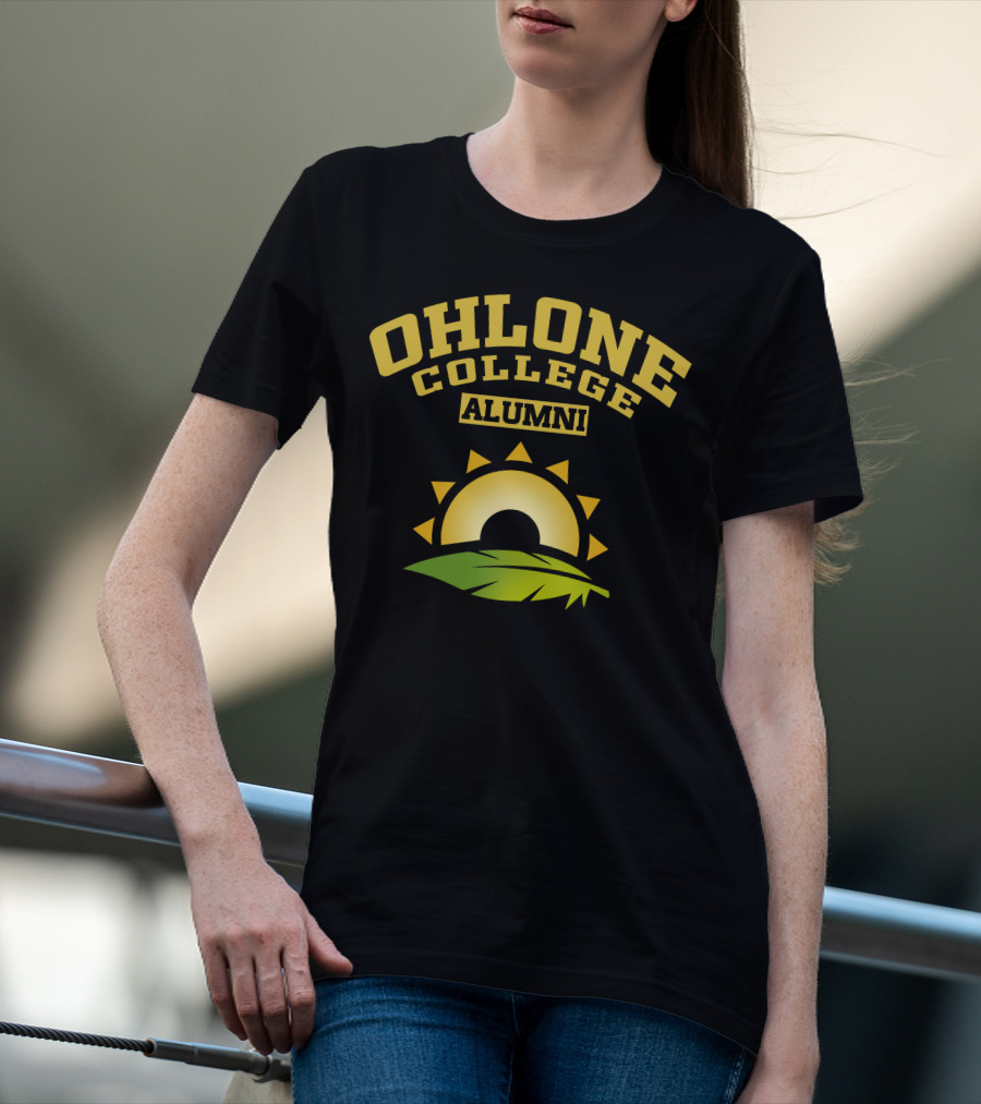 Ohlone College Alumni Sun And Leaf T-Shirt