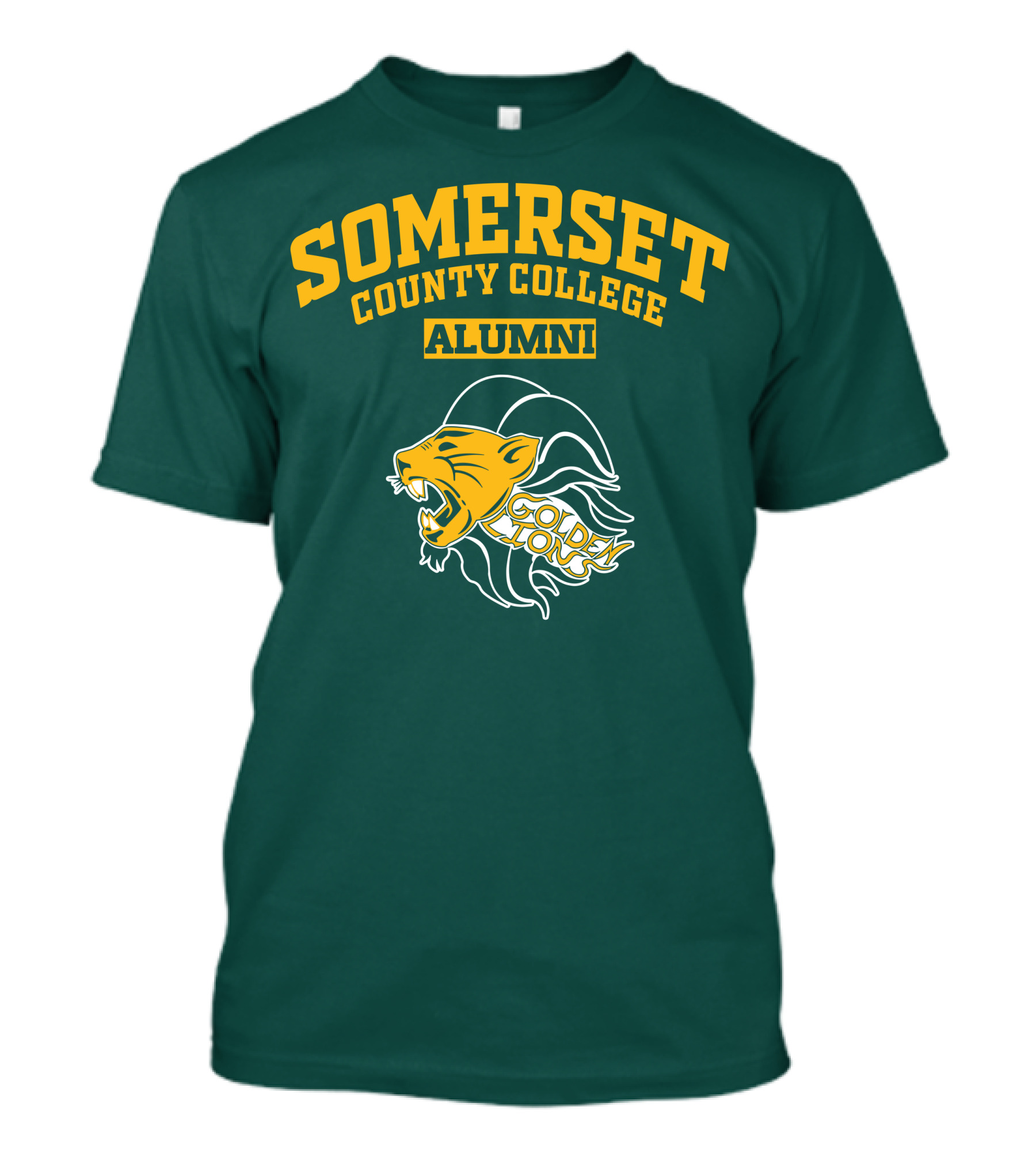 Somerset County College Alumni Golden Lions T-Shirt