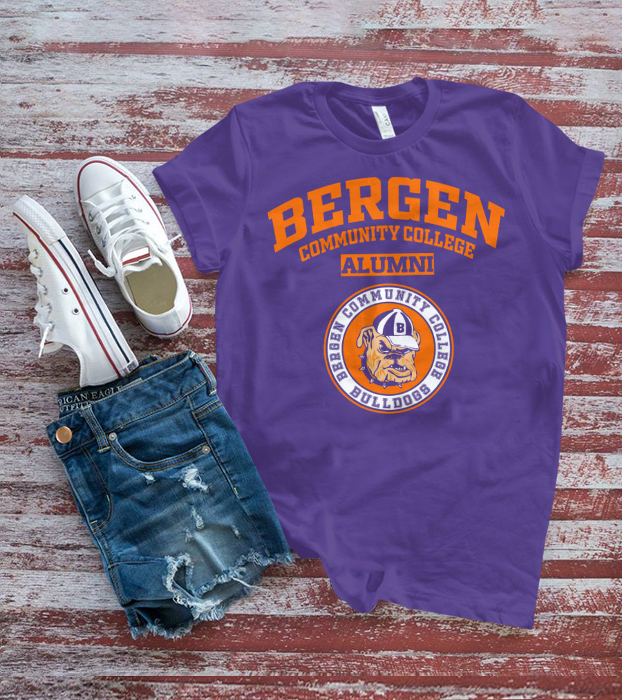 Bergen Community College Alumni Bulldogs T-Shirt