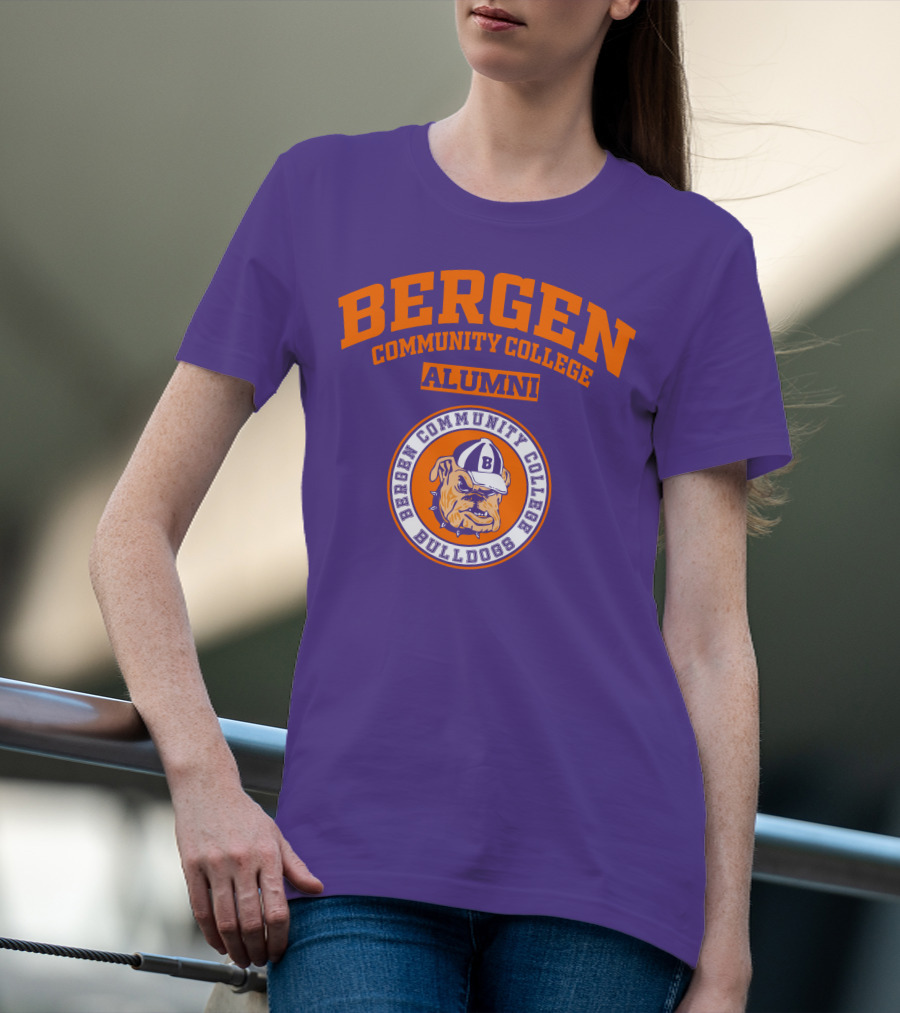 Bergen Community College Alumni Bulldogs T-Shirt