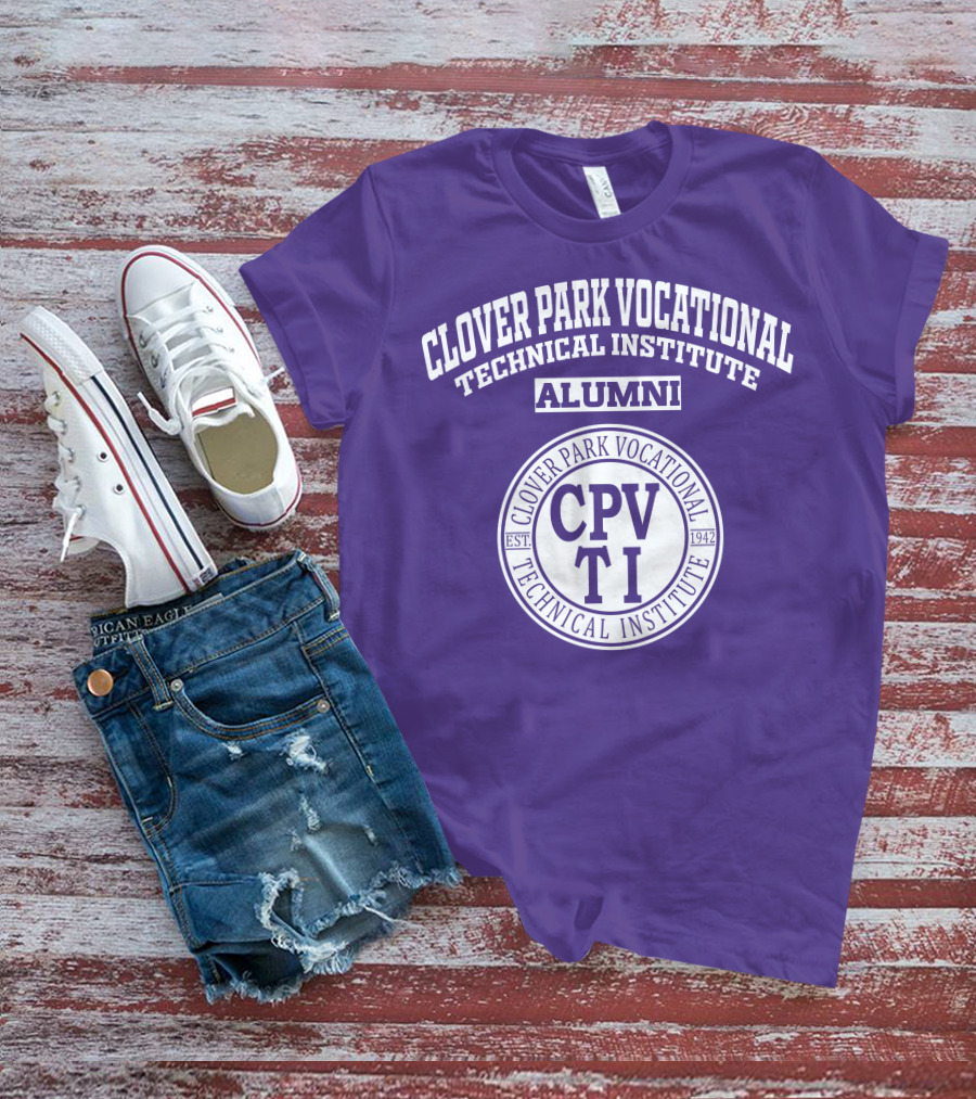 Clover Park Vocational Technical Institute Alumni CPVTI Est 1942 T-Shirt