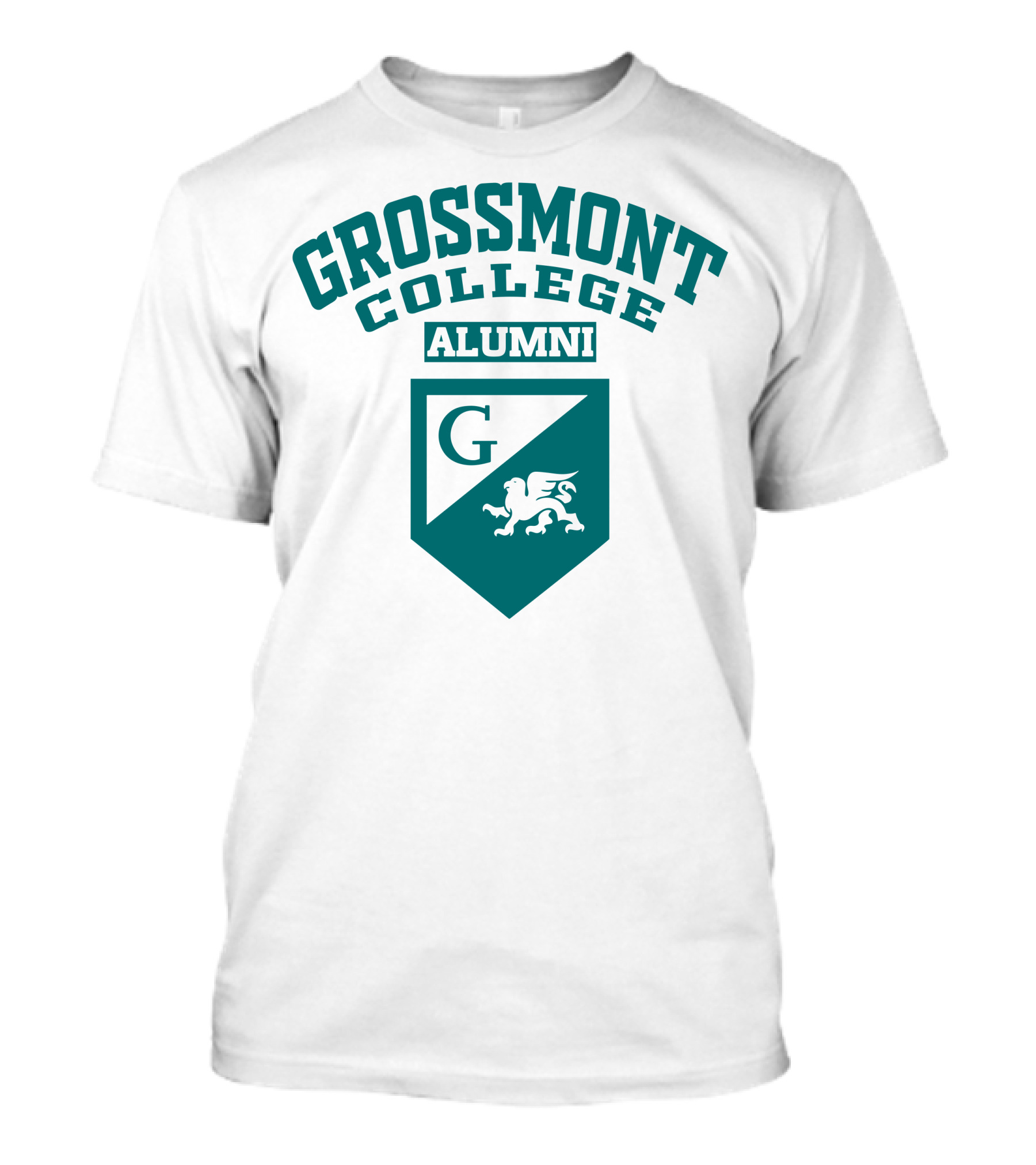 Grossmont College Alumni Griffin Shield Emblem T-Shirt