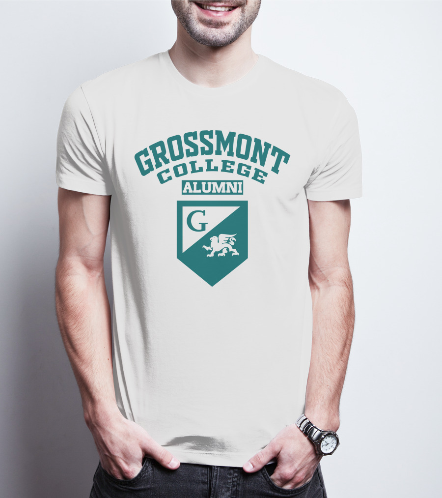 Grossmont College Alumni Griffin Shield Emblem T-Shirt