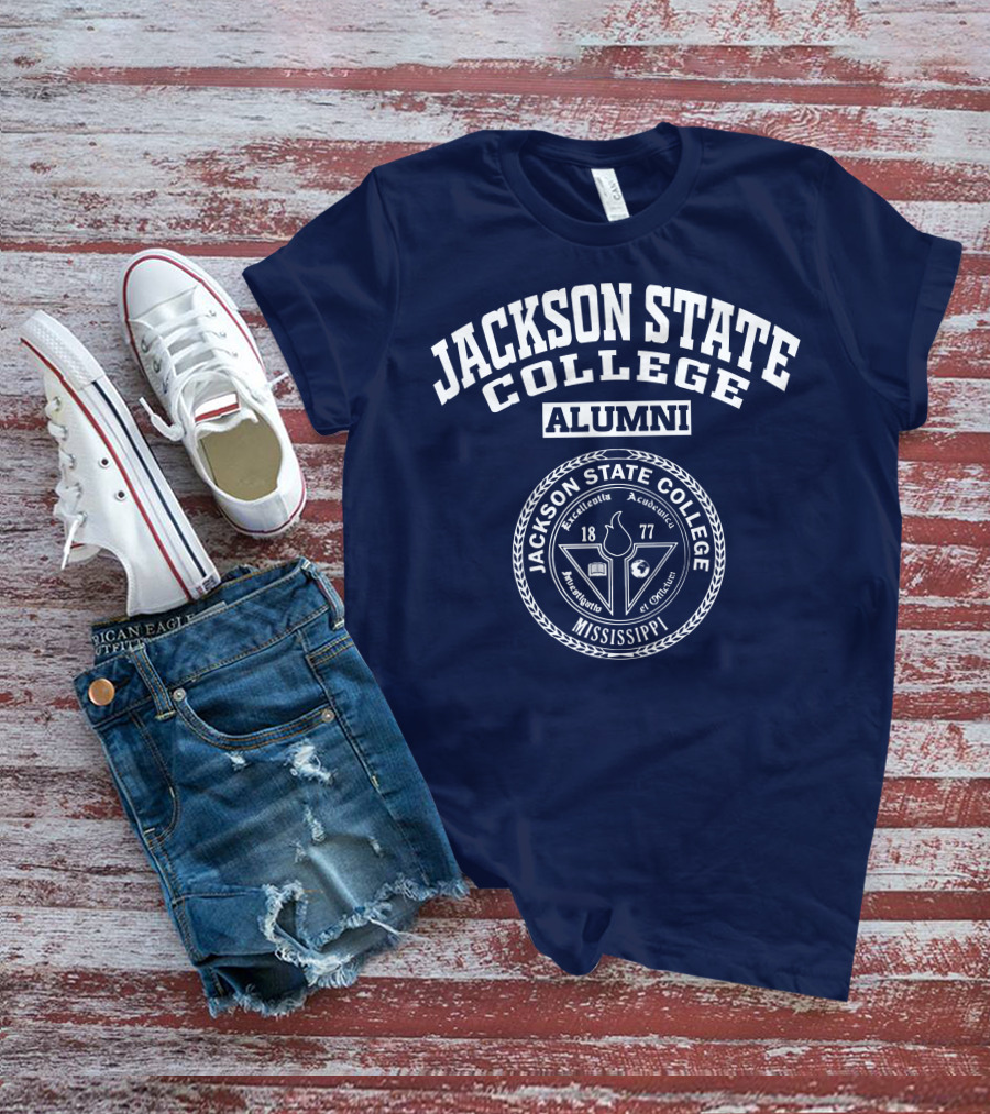 Jackson State College Alumni Mississippi 1877 Seal T-Shirt
