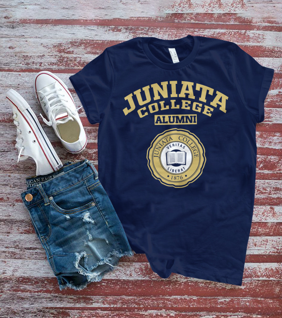 Juniata College Alumni Veritas Liberat Emblem 1876 T-Shirt