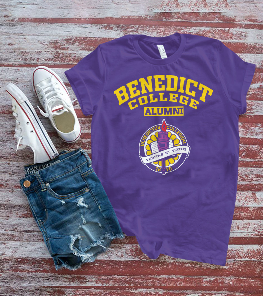 BENEDICT COLLEGE ALUMNI VERITAS ET VIRTUS 1870 T-Shirt