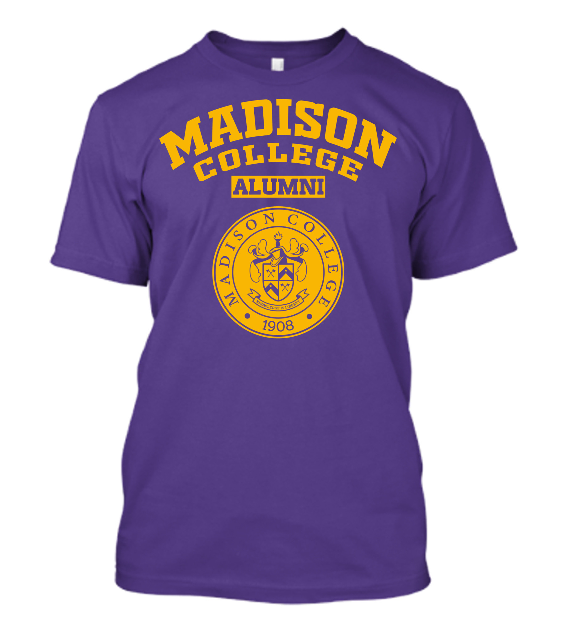 Madison College Alumni 1908 Seal T-Shirt