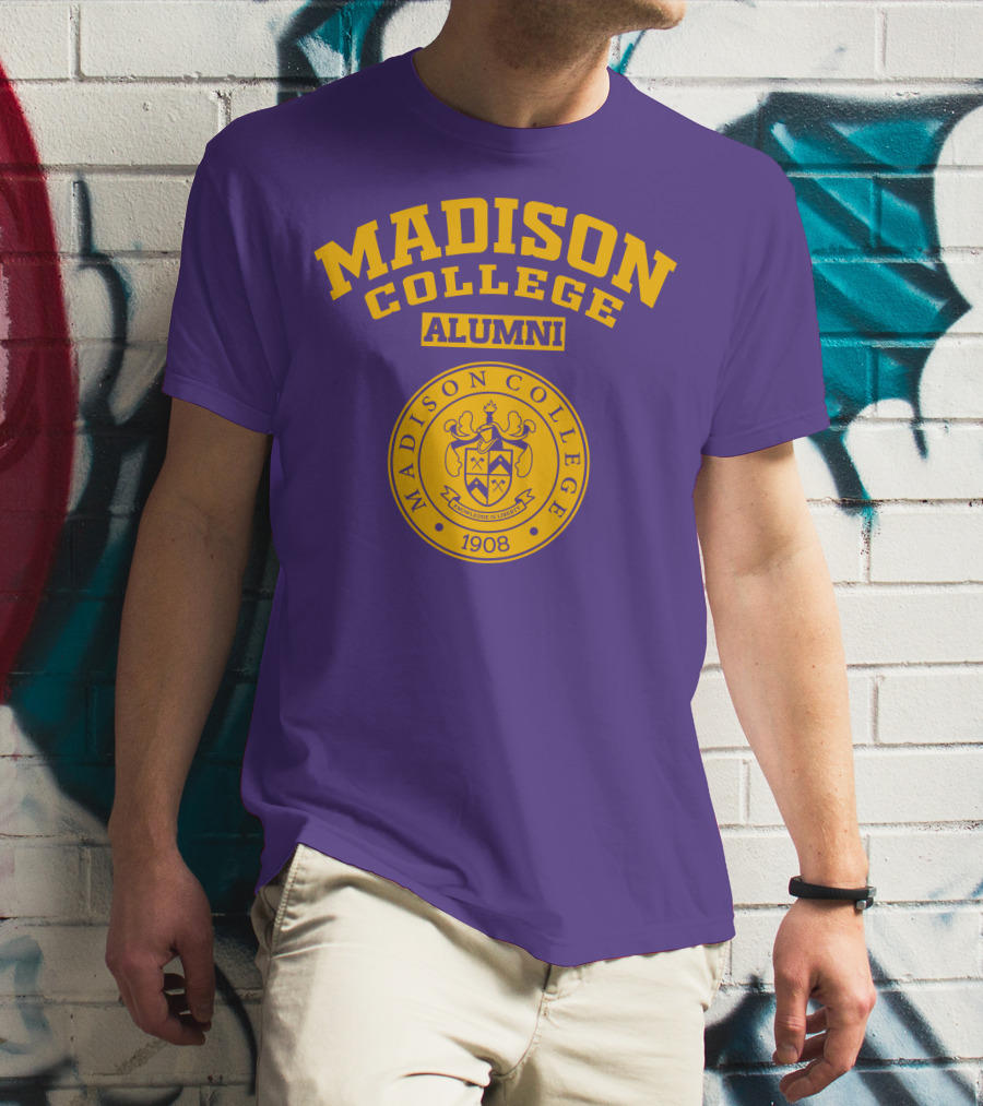 Madison College Alumni 1908 Seal T-Shirt