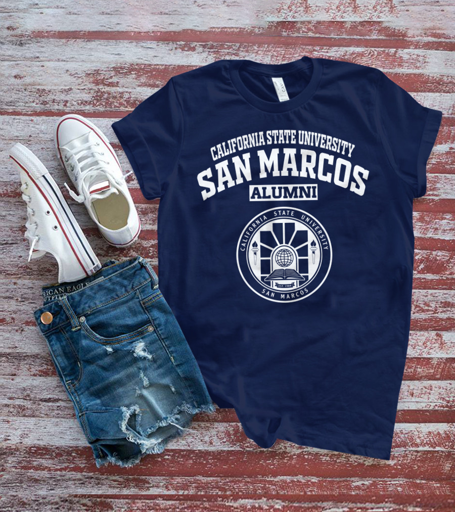 California State University San Marcos Alumni Emblem T-Shirt