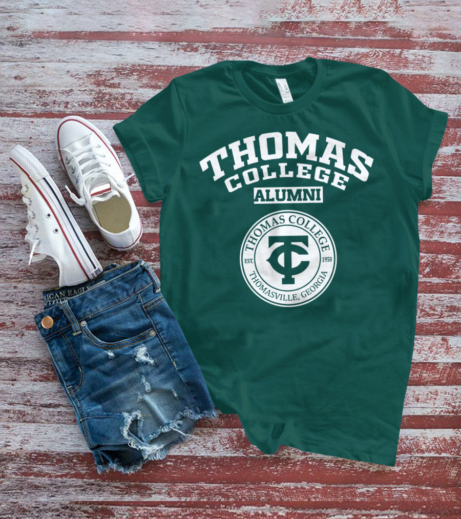 Thomas College Alumni Thomasville Georgia Established 1950 T-Shirt