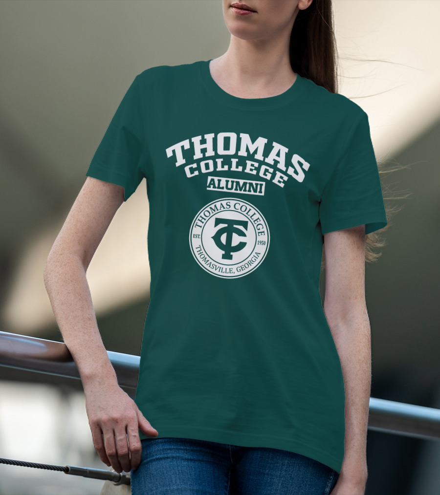 Thomas College Alumni Thomasville Georgia Established 1950 T-Shirt