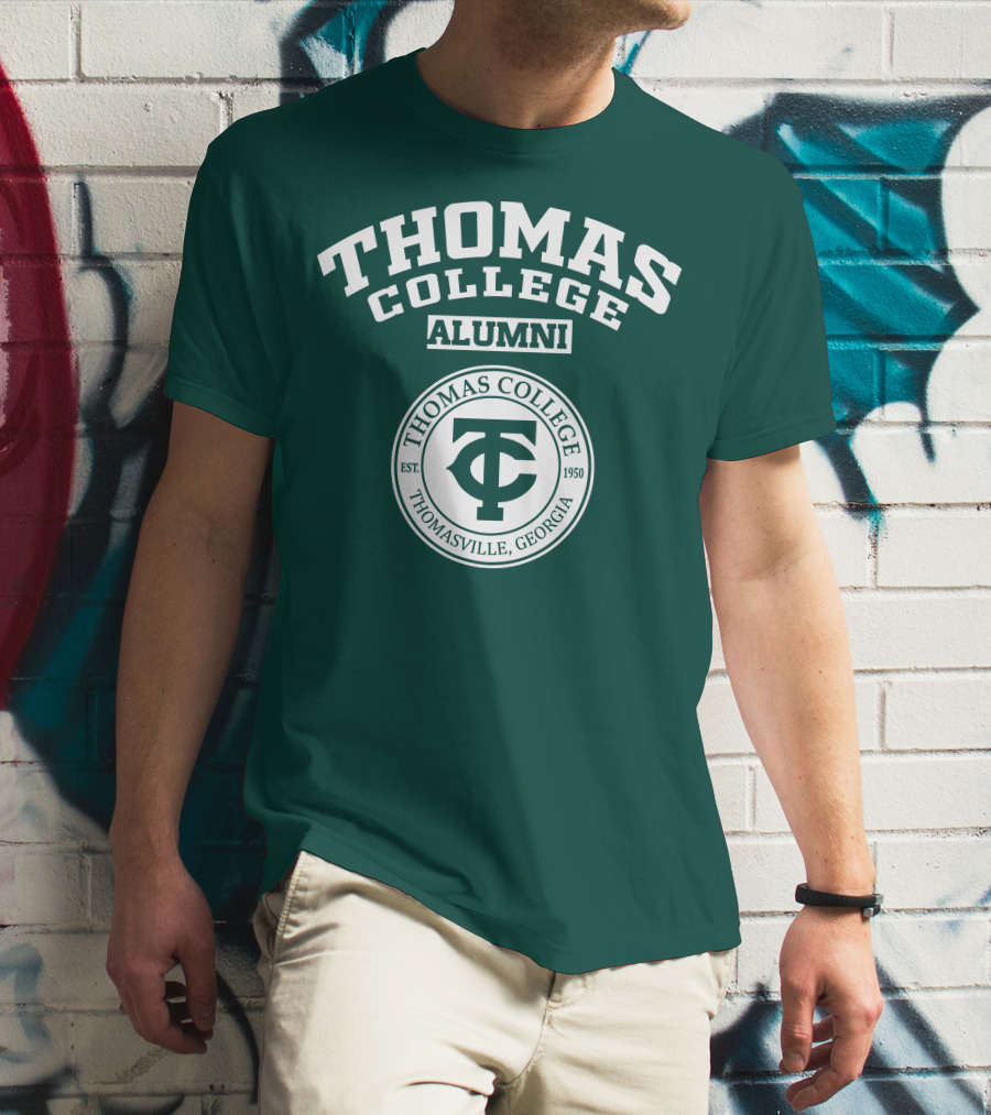 Thomas College Alumni Thomasville Georgia Established 1950 T-Shirt