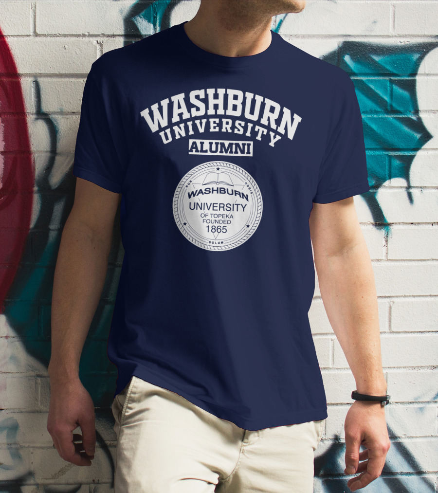 WASHBURN UNIVERSITY ALUMNI UNIVERSITY OF TOPEKA FOUNDED 1865 T-Shirt