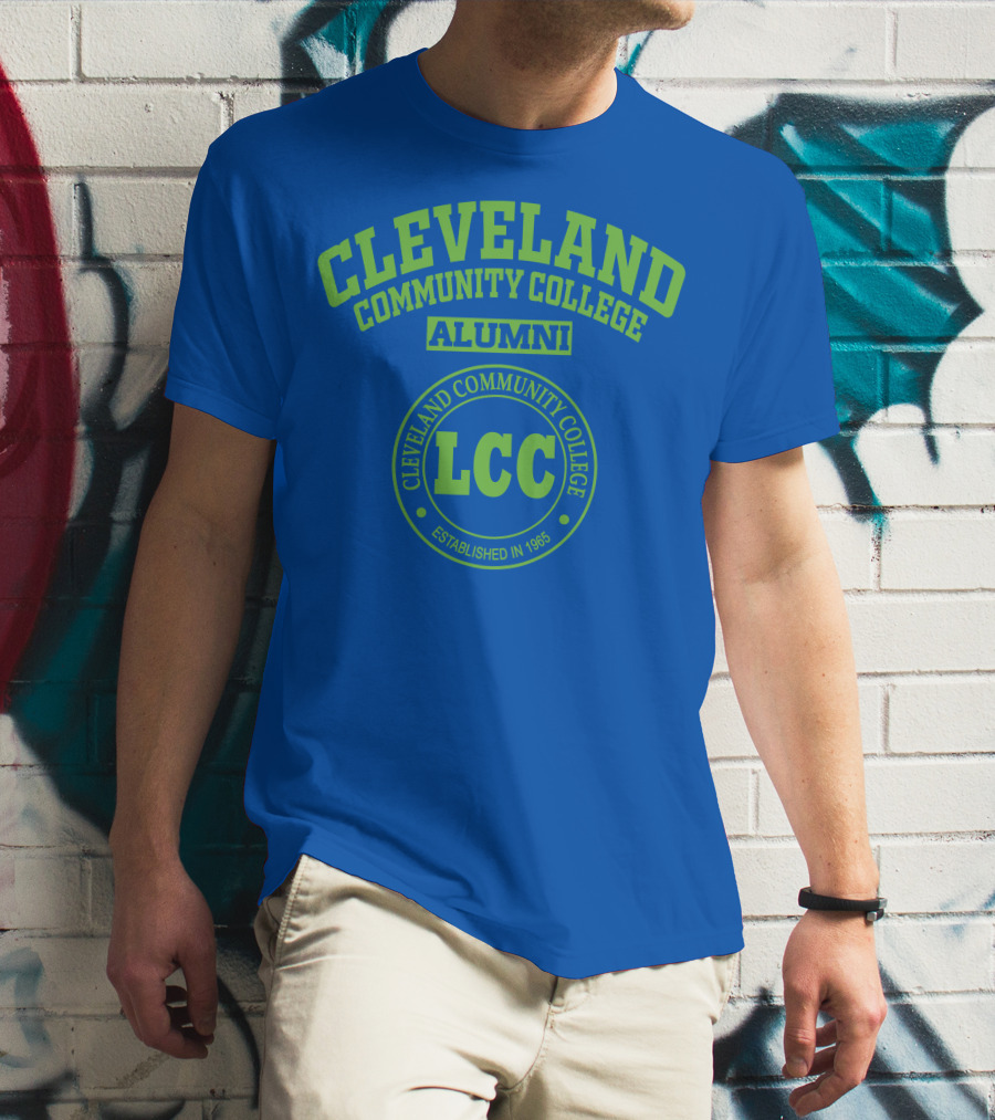 Cleveland Community College Alumni LCC Established In 1965 T-Shirt