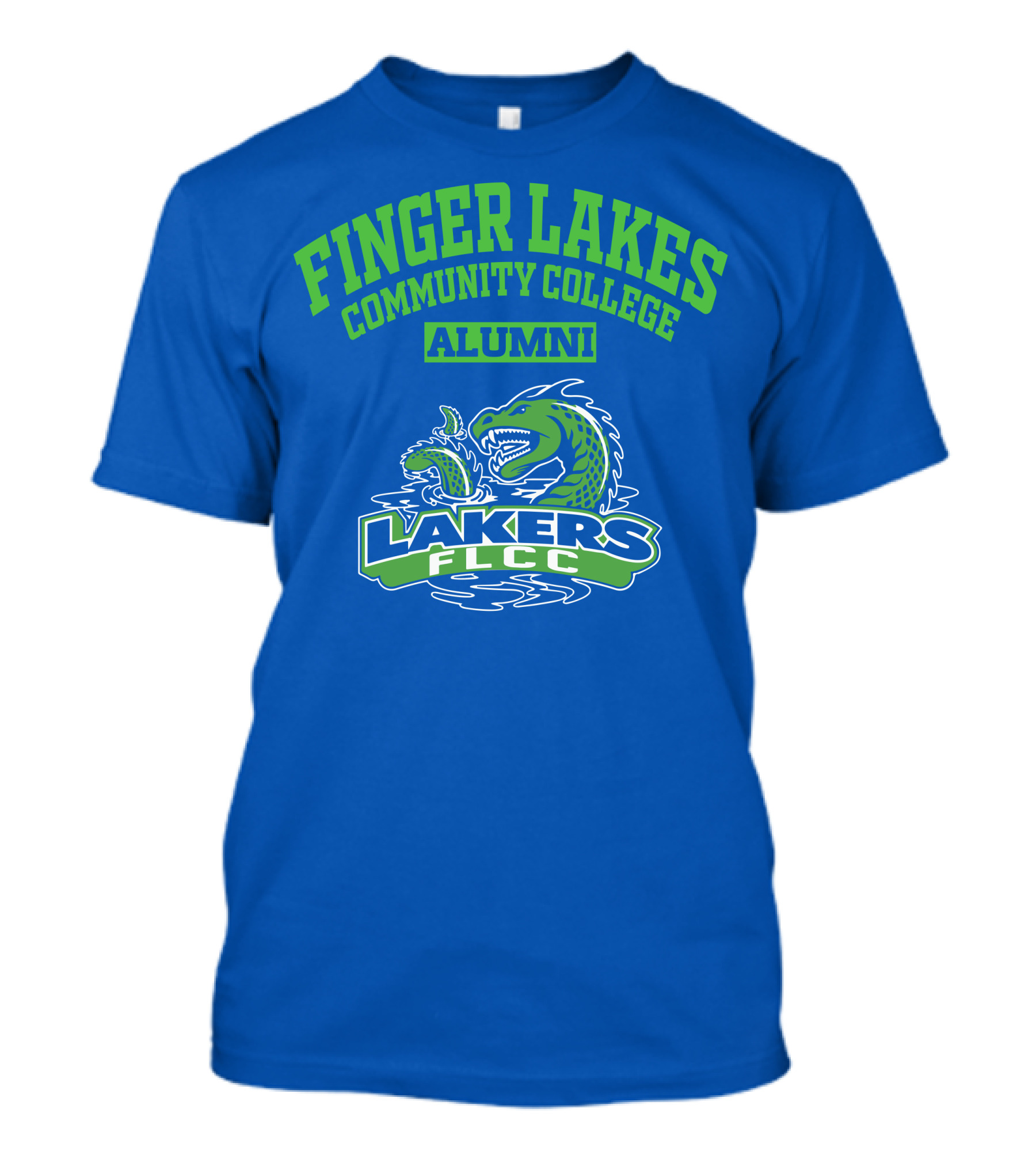 Finger Lakes Community College Alumni Lakers FLCC T-Shirt
