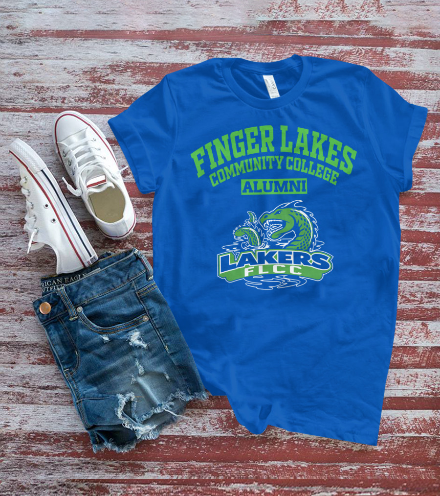 Finger Lakes Community College Alumni Lakers FLCC T-Shirt