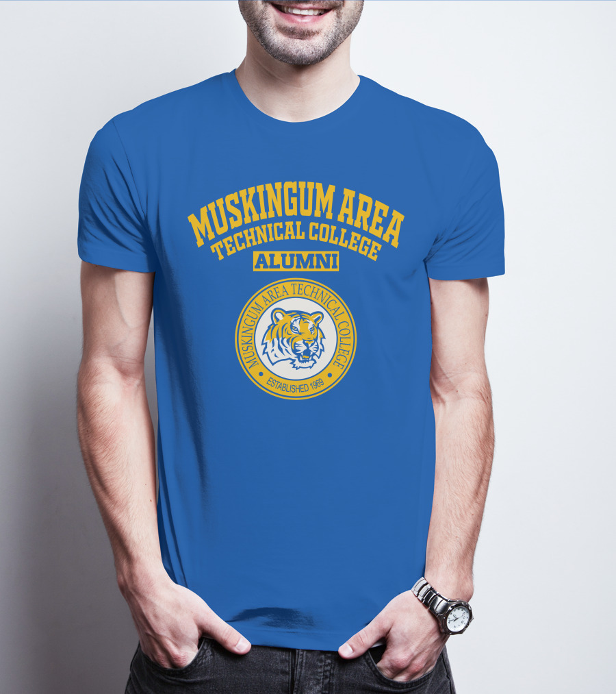 Muskingum Area Technical College Alumni Established 1969 Tiger T-Shirt