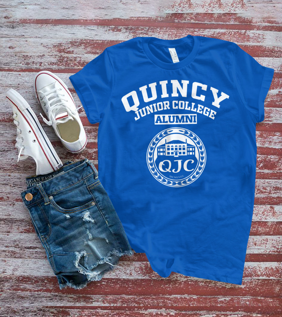 Quincy Junior College Alumni QJC MCMLVIII T-Shirt