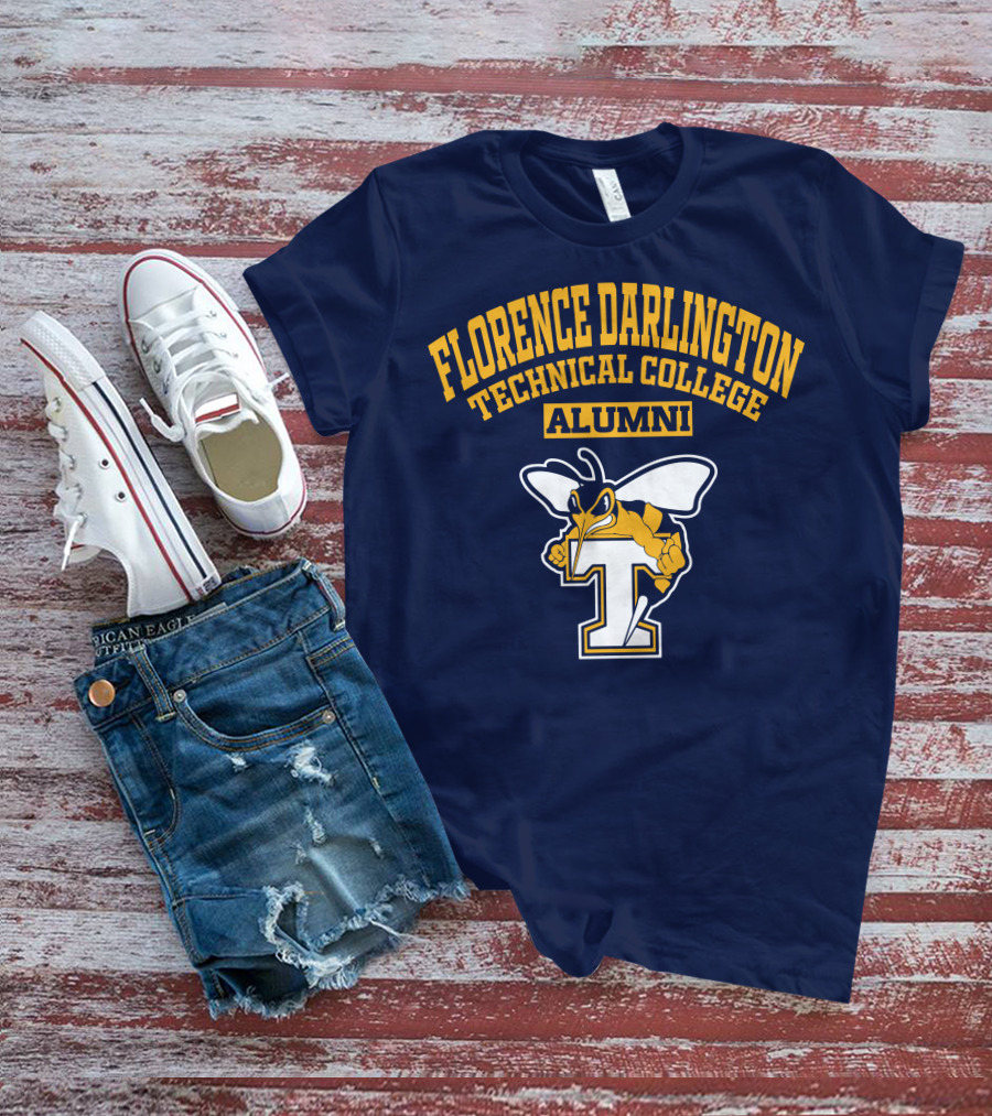 Florence Darlington Technical College Alumni Yellow Jacket T-Shirt