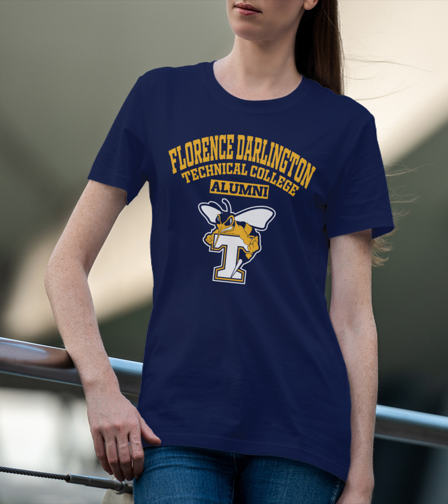 Florence Darlington Technical College Alumni Yellow Jacket T-Shirt