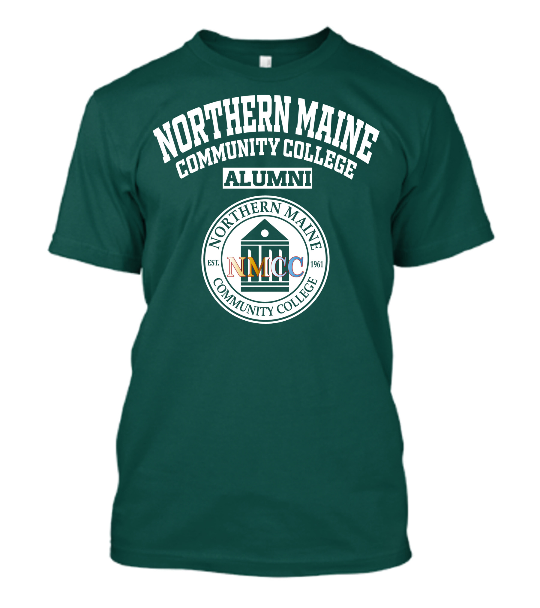 Northern Maine Community College Alumni NMCC Est 1961 T-Shirt